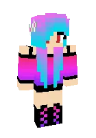 milashka — Minecraft skin, rasm 1
