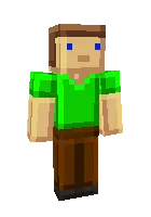 STEVE — Minecraft skin, rasm 1