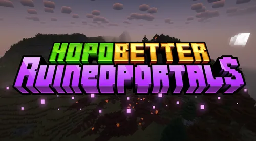 Hopo Better Ruined Portals — Minecraft mod, rasm 1