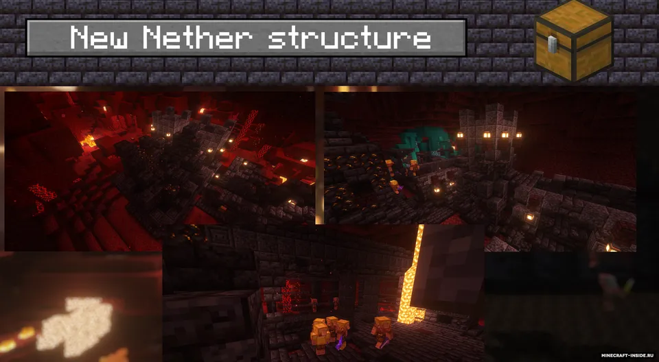 Hopo Better Ruined Portals — Minecraft mod, rasm 5