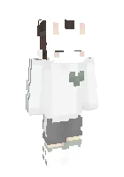 Zo'r oq — Minecraft skin, rasm 1