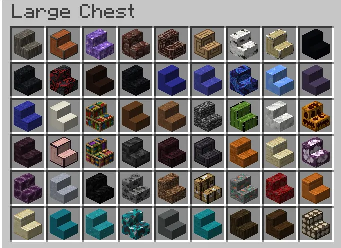 MysticRift: More Stairs Variants — Minecraft mod, rasm 4