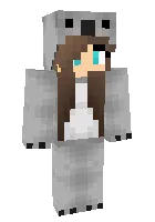 Tug'ilgan to'tiqush qiz — Minecraft skin, rasm 1