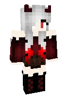 Deamon girl — Minecraft skin, rasm 1