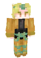 Dio brando — Minecraft skin, rasm 1