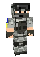 Harbiy — Minecraft skin, rasm 1