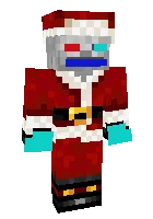 SkeletonNewYear — Minecraft skin, rasm 1
