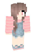 Qiz — Minecraft skin, rasm 1