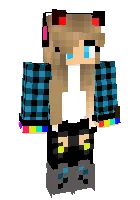 Angelina-Liza 123 — Minecraft skin, rasm 1