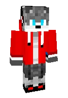 Yigit bo'ri — Minecraft skin, rasm 1