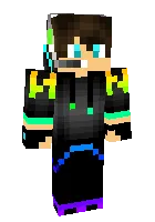 Jack chaqmoq — Minecraft skin, rasm 1