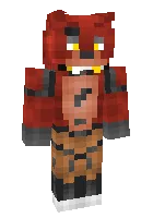 Foksi — Minecraft skin, rasm 1