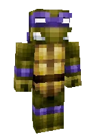 Donatello — Minecraft skin, rasm 1