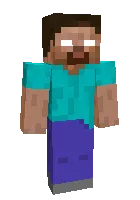 Herobrine — Minecraft skin, rasm 1