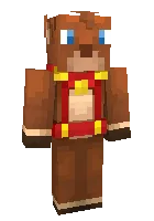 Qizil Burun — Minecraft skin, rasm 1
