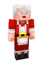 Mrs. Claus — Minecraft skin, rasm 1