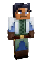 Cho'l bezorisi — Minecraft skin, rasm 1