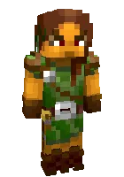 Tundra bezorisi — Minecraft skin, rasm 1