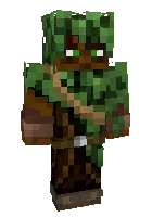 Tundra kamonchisi — Minecraft skin, rasm 1