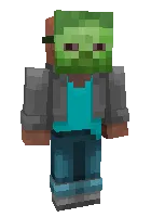 Zombi kostyumi — Minecraft skin, rasm 1