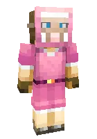 Pushti qo'y kostyumi — Minecraft skin, rasm 1