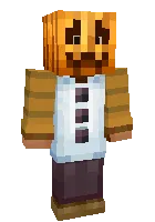 Qor golem kostyumi — Minecraft skin, rasm 1