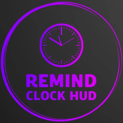 Remind Clock HUD — Minecraft mod, rasm 1