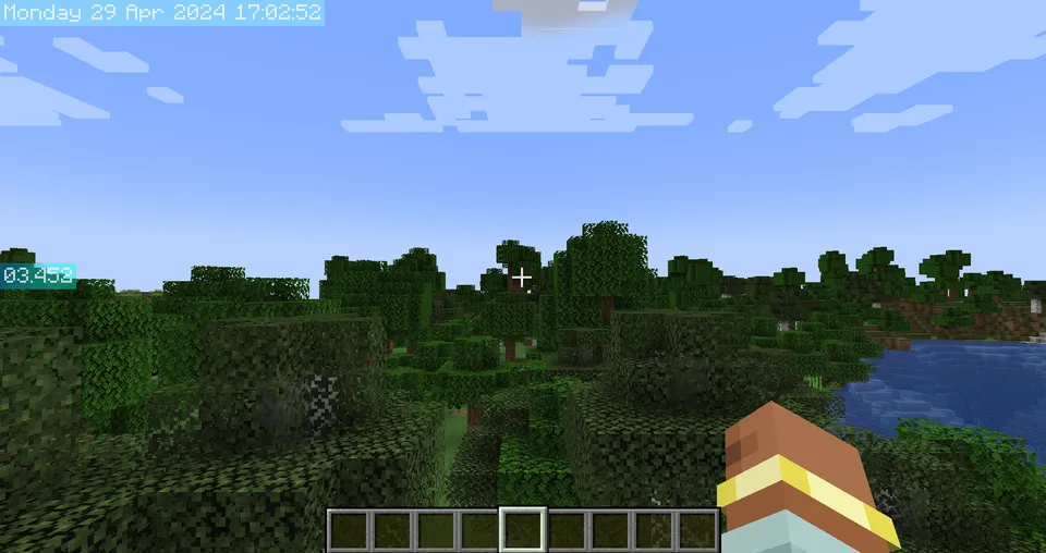 Remind Clock HUD — Minecraft mod, rasm 2