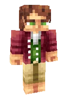 Bilbo Baggins — Minecraft skin, rasm 1
