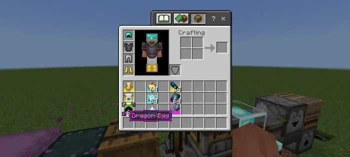 Buyumlar kamyobligini ko'rish — Minecraft tekstura, rasm 4