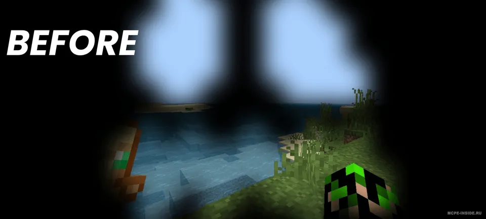 Qovoq xiralashuvini o'chirish — Minecraft tekstura, rasm 1