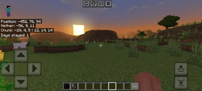 Koordinatalar + — Minecraft tekstura, rasm 3