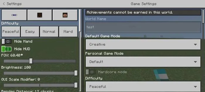 O'zgartirilgan interfeys — Minecraft tekstura, rasm 3