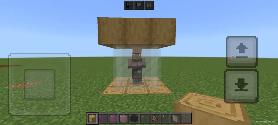 Realistik oyna — Minecraft tekstura, rasm 4