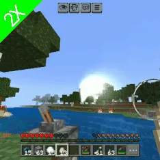 Yorqin snaryad izlari — Minecraft tekstura, rasm 1