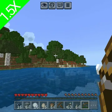 Yorqin snaryad izlari — Minecraft tekstura, rasm 2