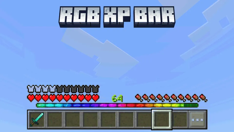 Kamalak tajriba chizig'i — Minecraft tekstura, rasm 1