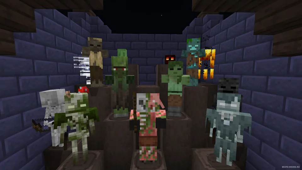 Yorug'lik taratuvchi moblar — Minecraft tekstura, rasm 2
