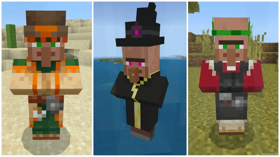 Kiyingan moblar — Minecraft tekstura, rasm 1