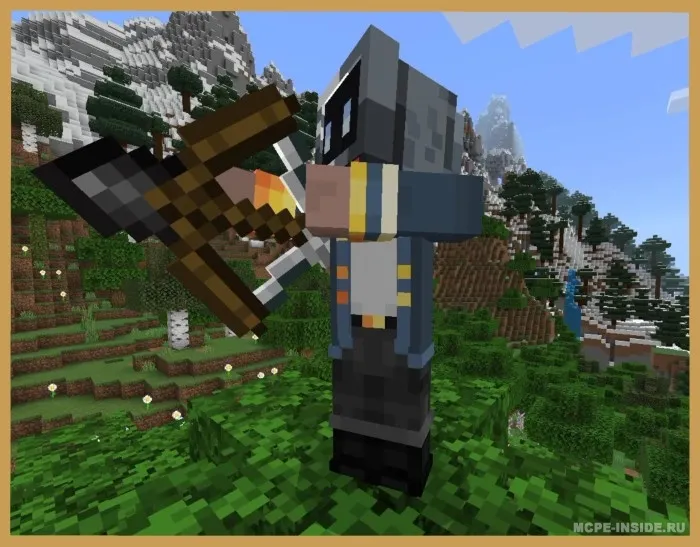 Jonli o'qlar — Minecraft tekstura, rasm 3