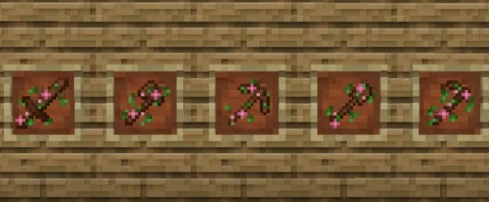 Gullaydigan asboblar — Minecraft tekstura, rasm 1