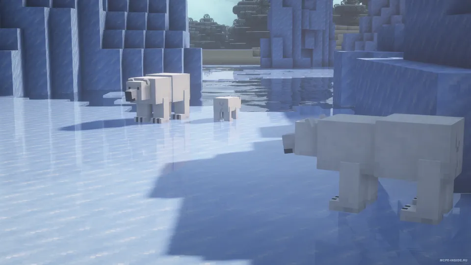 Ayiqlarni qayta ishlash — Minecraft tekstura, rasm 4