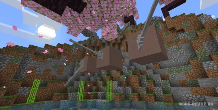 Superqahramonlar qabilasi uch tishli nayzasi — Minecraft tekstura, rasm 3
