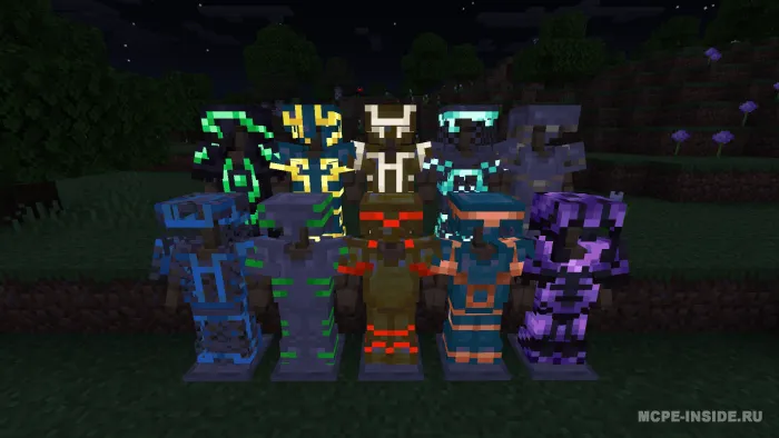 Yorituvchi zirh — Minecraft tekstura, rasm 2