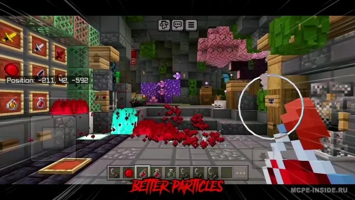 Qizil ajdar 16x — Minecraft tekstura, rasm 2