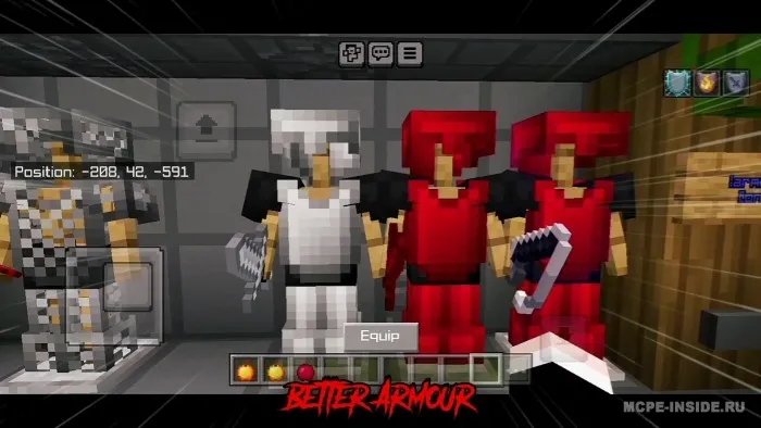 Qizil ajdar 16x — Minecraft tekstura, rasm 4