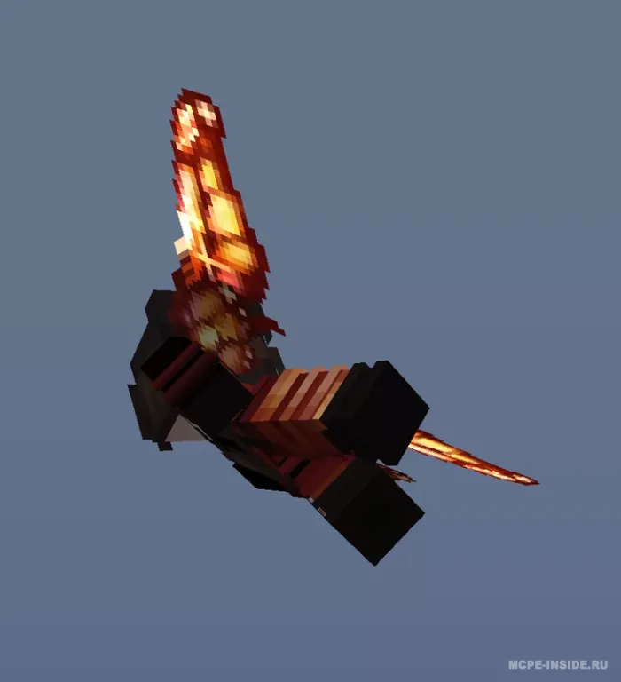 Monarx elitralari — Minecraft tekstura, rasm 1