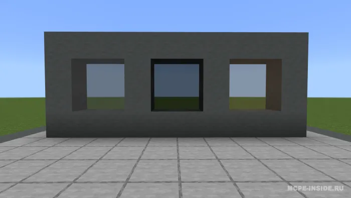 Shaffof oyna — Minecraft tekstura, rasm 2