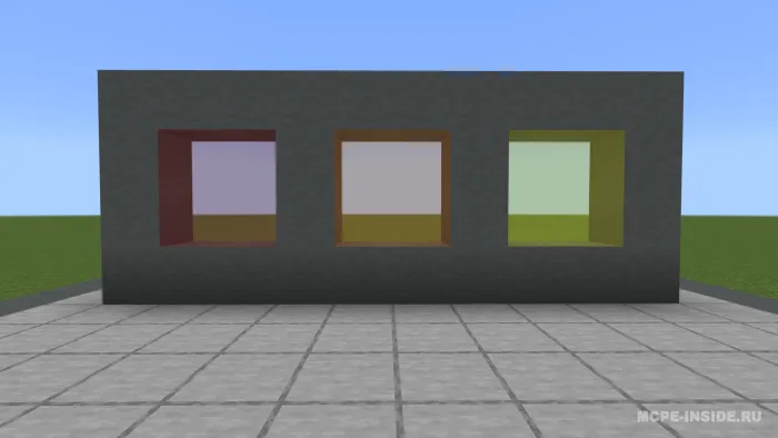 Shaffof oyna — Minecraft tekstura, rasm 3