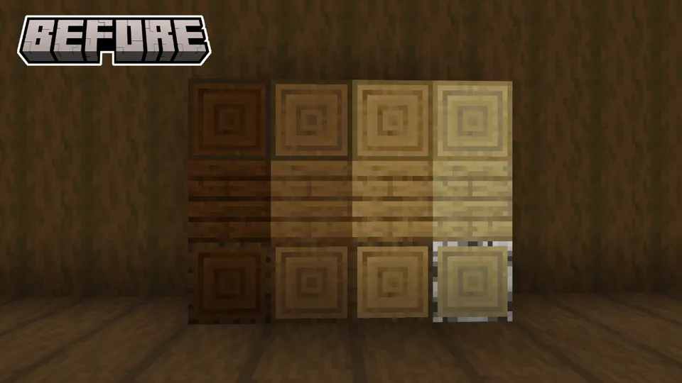 Qoramtir qayin — Minecraft tekstura, rasm 3